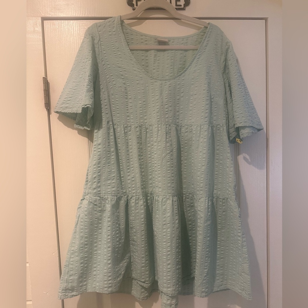 A New Day Teal Dress, Medium